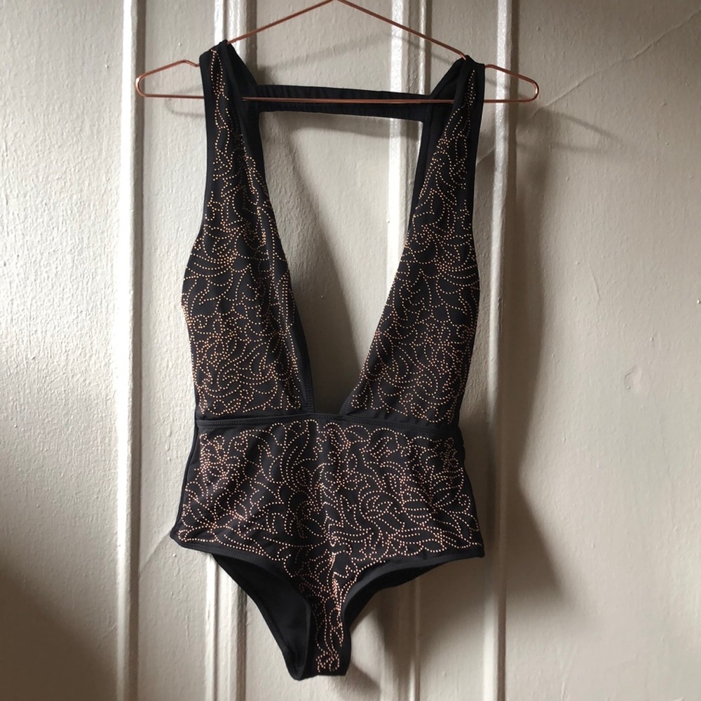 Beach Riot Black One Piece